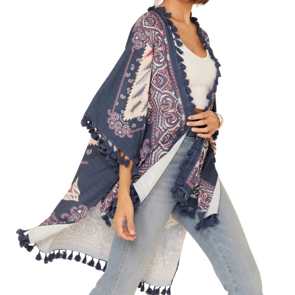 Tasha Polizzi Marrakesh Tile Print Duster